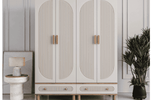 4 Kapaklı İlen Dolap Komple Mdf