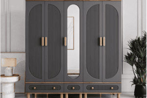 5 Kapaklı İlen Dolap Komple Mdf