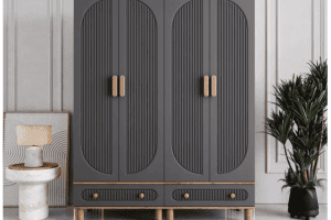 4 Kapaklı İlen Dolap Komple Mdf