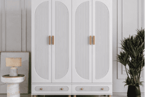 4 Kapaklı İlen Dolap  Komple Mdf