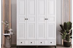 4 Kapaklı Erra Dolap Komple Mdf