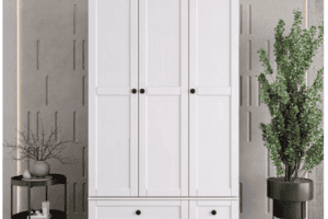 3 Kapaklı İlva Dolap Komple Mdf