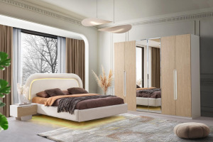 Çamlıca Yatak Odası Takımı Komple Mdf