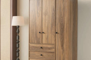 Luna 3  Kapaklı Dolap Ceviz