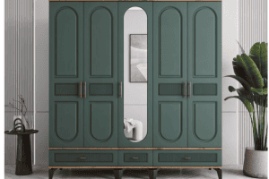 5 Kapaklı İbra Dolap Komple Mdf