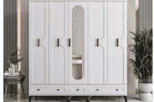 5 Kapaklı Oren Dolap Komple Mdf