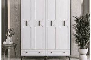 4 Kapaklı Oren Dolap Komple Mdf