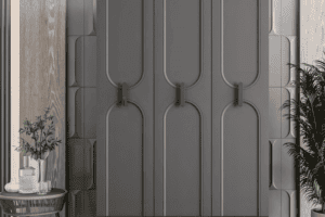 3 Kapaklı Oren Dolap Komple Mdf 